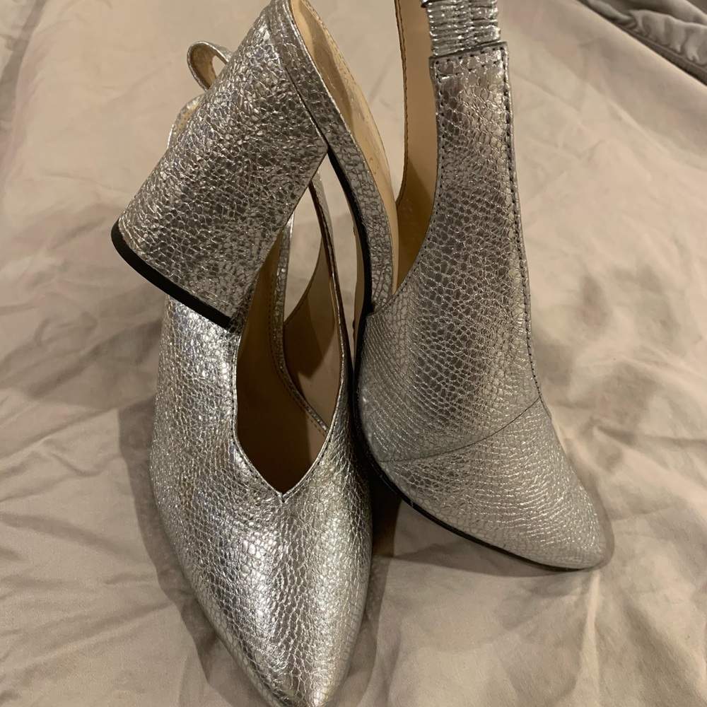 Vince Camuto Silver heel